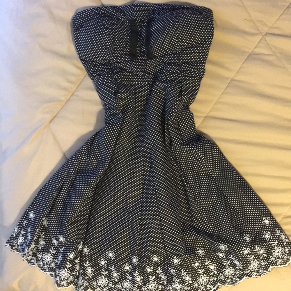Black and white dress